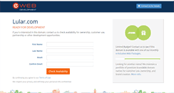 Desktop Screenshot of lular.com